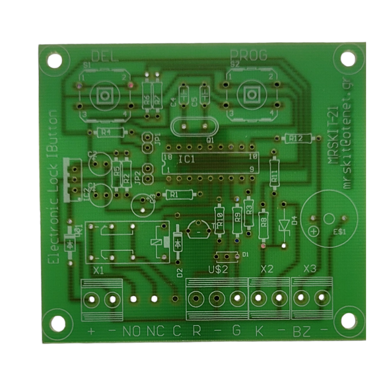 Access Control board MRSKIT-21 with iButton