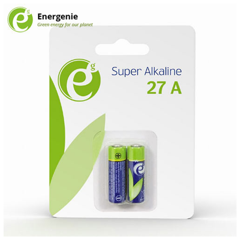 ENERGENIE ALKALINE 27A BATTERY 2-PACK