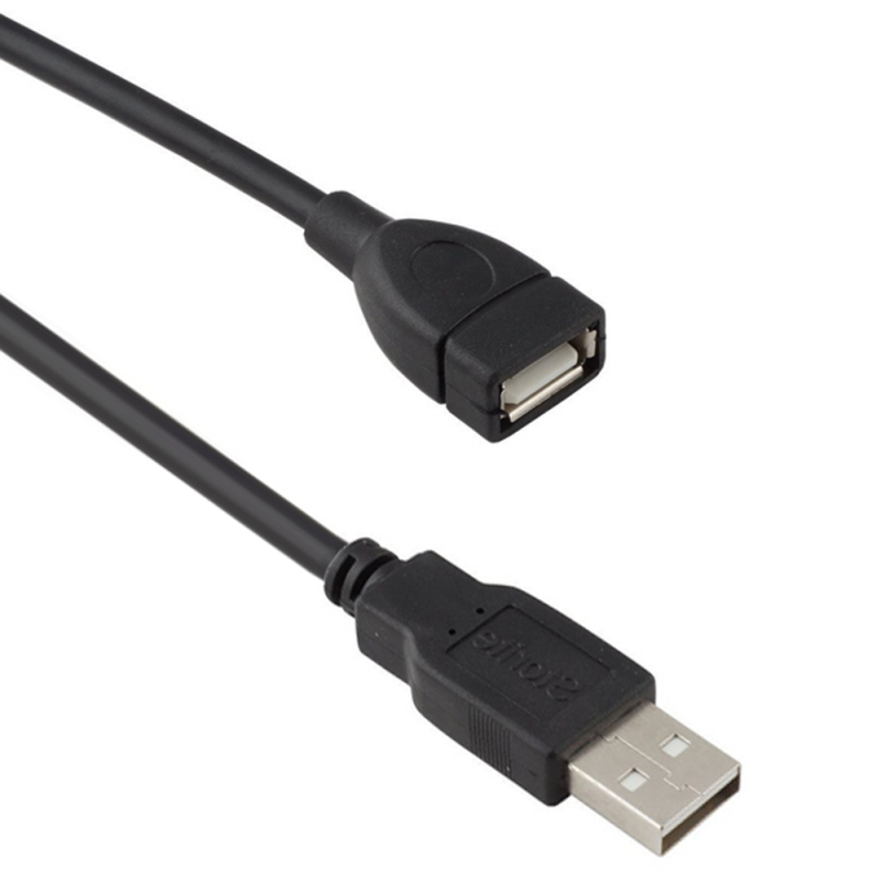 USB Extension Cable M/F, 3m, HQ