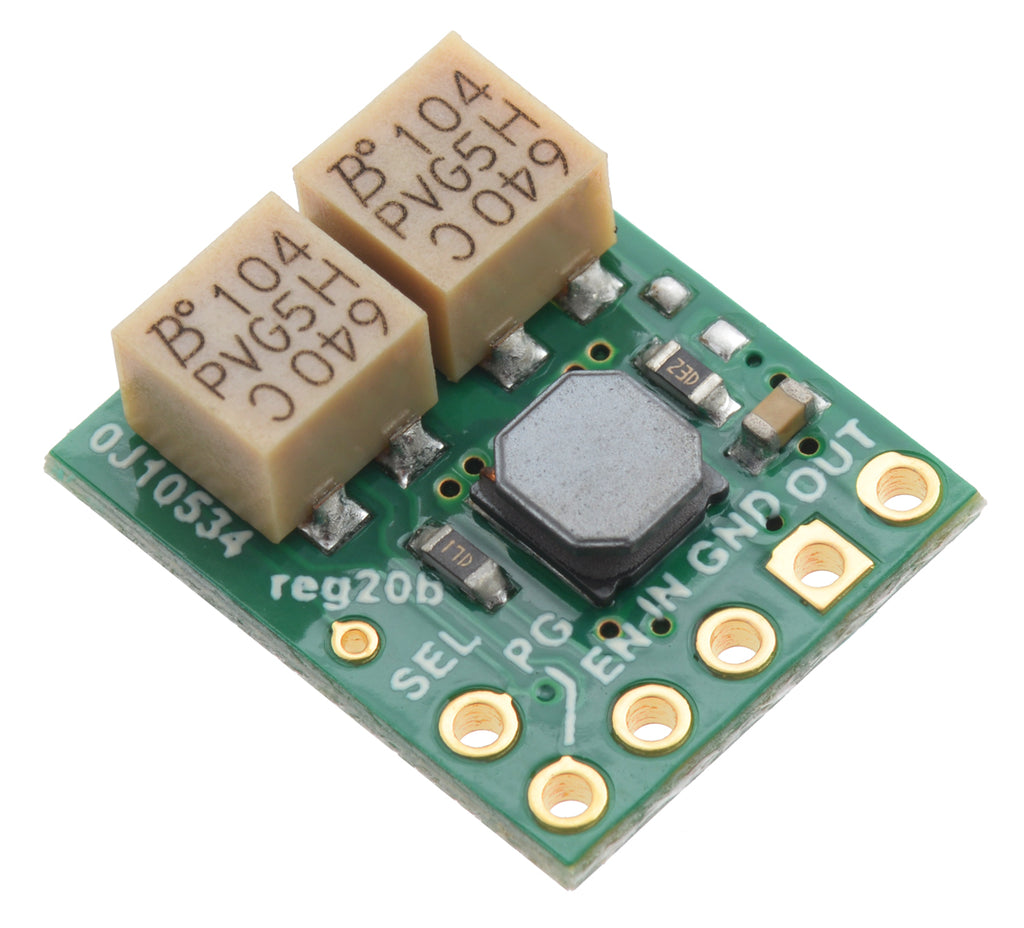 2.5-9V Fine-Adjust Step-Up/Step-Down Voltage Regulator w/ Adjustable Low-Voltage Cutoff S9V11MACMA