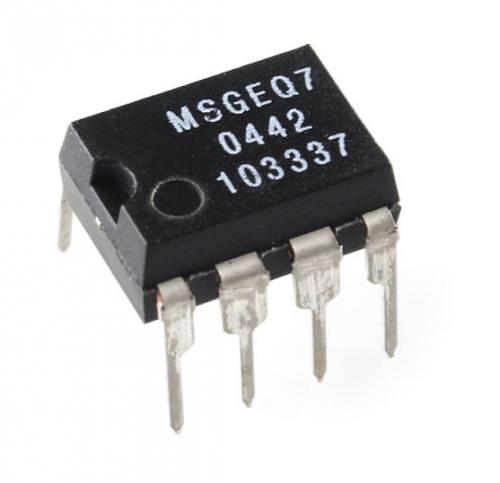 Graphic Equalizer Display Filter - MSGEQ7