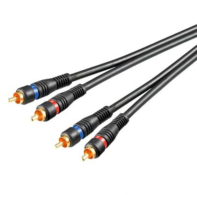 Cavo Audio 2RCA M/M Alta qualita' - 200cm