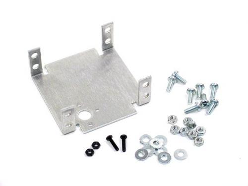 Aluminum Dual Servo Bracket - Brushed (Single)