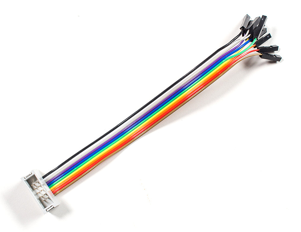 10-pin IDC Socket Rainbow Breakout Cable