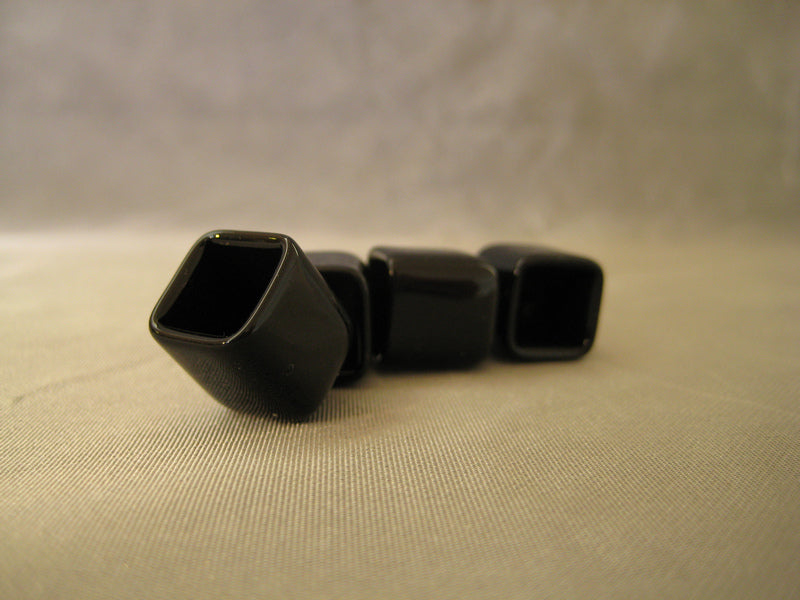 MakerBeam - Tappi in Vinile Nero (4pz)