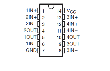 LM3900N - Amplificatore Operazionale Quadruplo