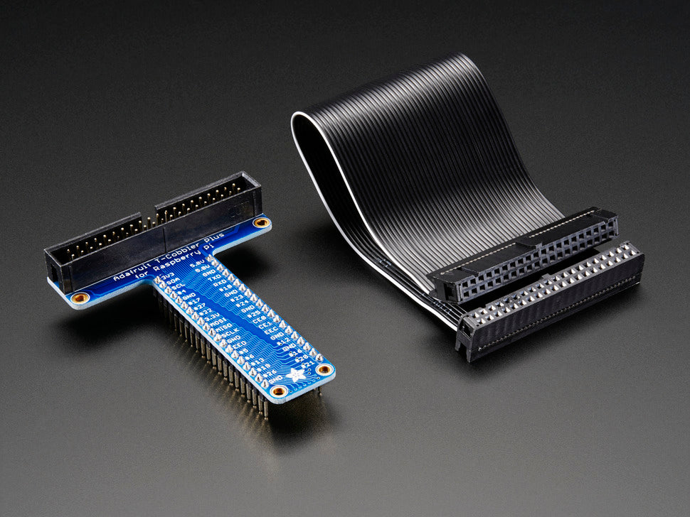 Assembled Pi T-Cobbler Plus - GPIO Breakout for Raspberry Pi B+