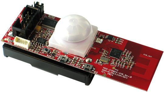 MOD-ZIGBEE-PIR Zigbee PIR motion detector with MRF24J40 and PIC18F26K20