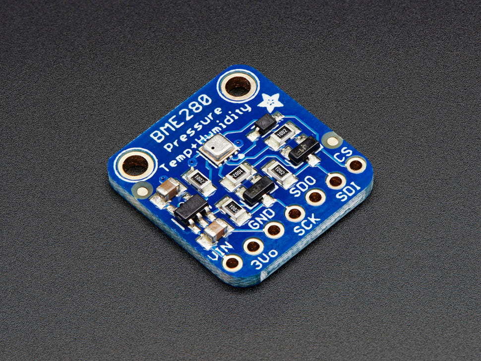 Adafruit BME280 I2C or SPI Temperature Humidity Pressure Sensor