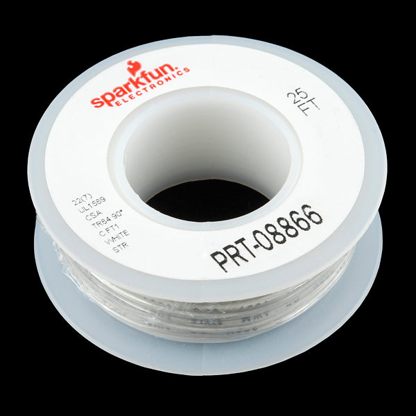 Hook-up Stranded Wire - White