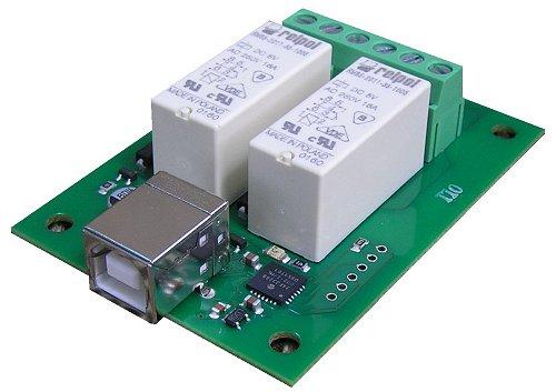 2 Channel USB Relay Module