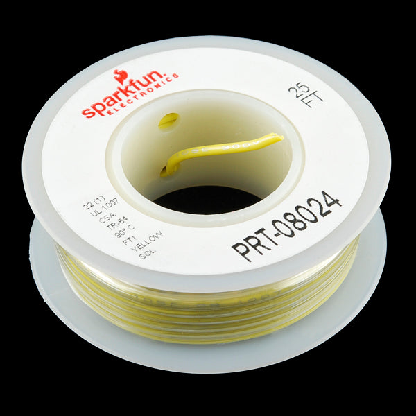 Hook-up Wire - Yellow