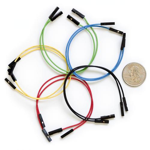 Jumper Wires Premium F/F - 6" 10pcs