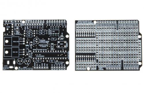 PICAXE-28X2 Shield Base (PCB only)
