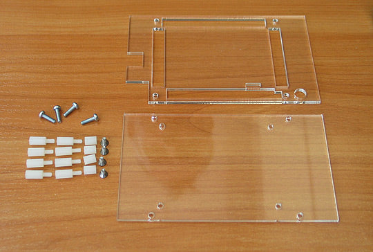 A20-ENC - A20-OLINUXINO LASER-CUT PLEXYGLASS ENCLOSURE