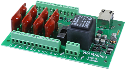 ETH044 - 5Amp 4 Channel SSR module