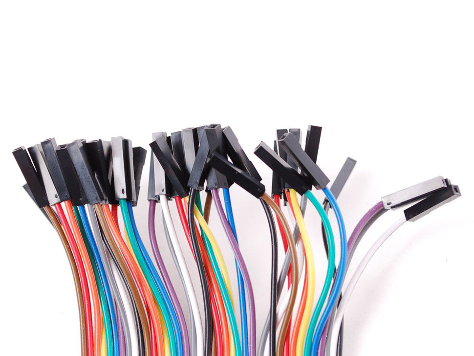 Premium Female/Female Jumper Wires - 40 x 6''