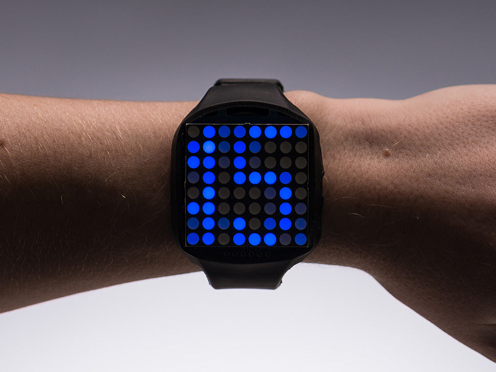 TIMESQUARE DIY Watch Kit - Blue Display Matrix