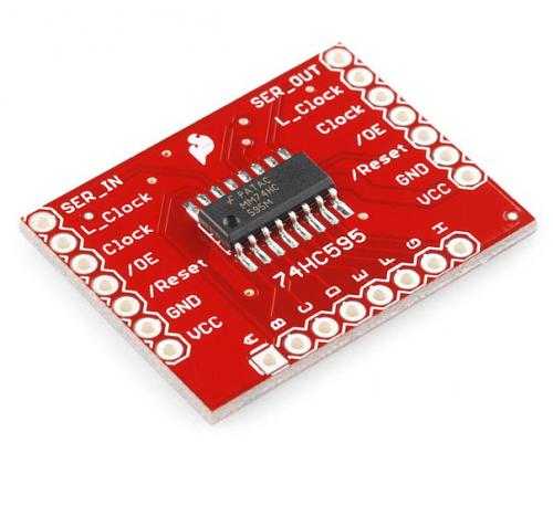 Shift Register Breakout - 74HC595