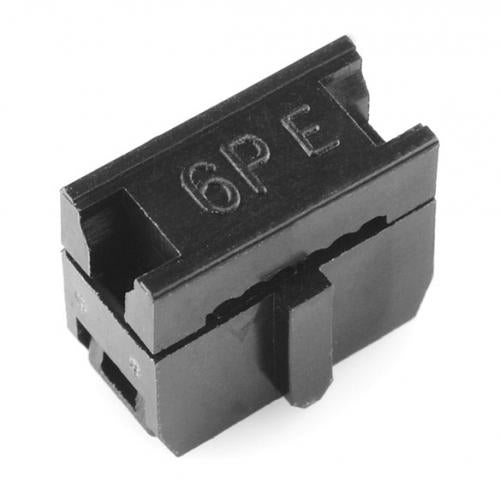 Ribbon Crimp Connector - 6-pin (2x3, Female)
