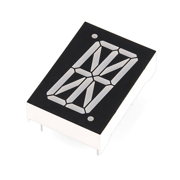 1.0" Single Digit Alphanumeric Display - Blue