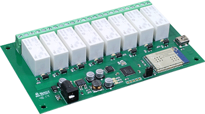 WIFI008 - 8 Relays at 16A