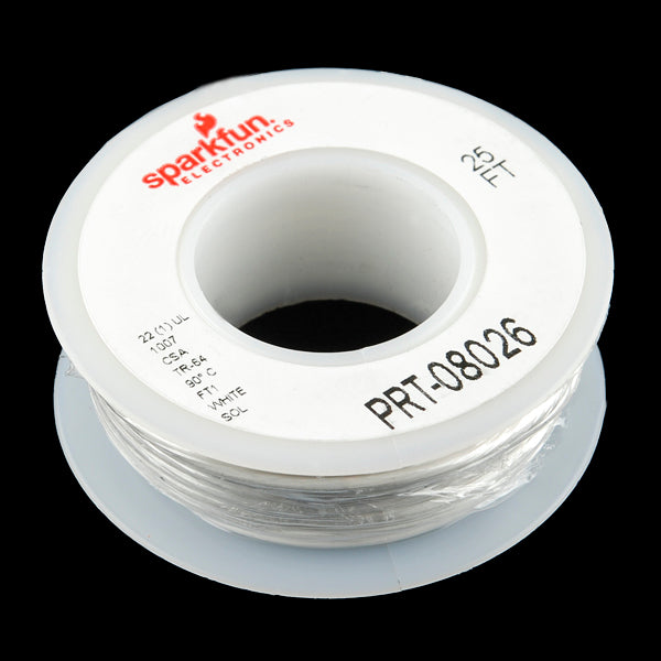 Hook-up Wire - White