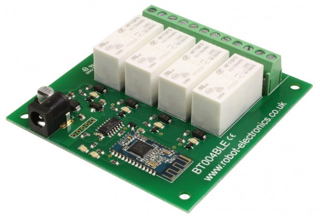 BT004BLE - 4 x 16A Bluetooth Relay