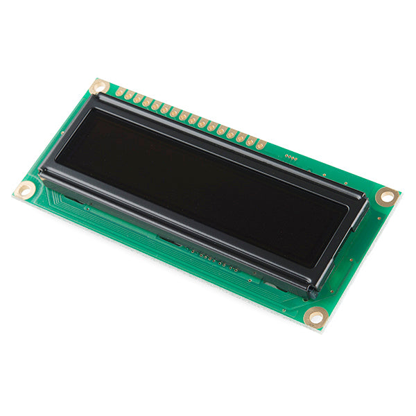 Basic 16x2 Character OLED - Yellow on Black
