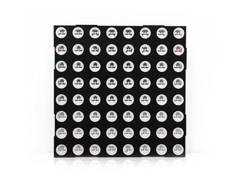 60mm Square 8*8 LED Matrix - Bi-Color Red/Green