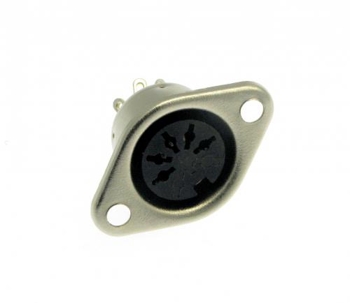 Female MIDI panel connector