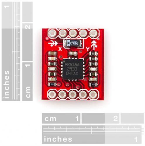 Gyro Breakout Board - LPR5150AL Dual 1500°/s