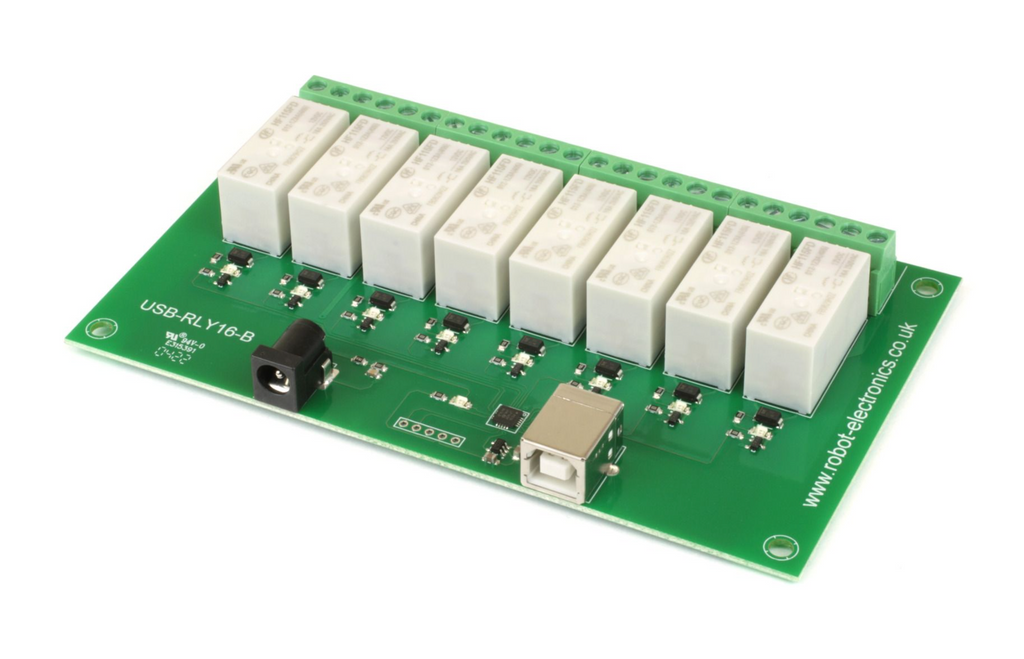 USB-RLY16-B - 8 x 16A USB relay