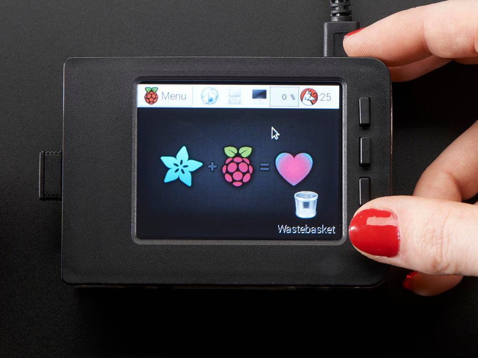 Faceplate and Buttons Pack for 2.8" PiTFTs - Raspberry Pi B+ / Pi 2