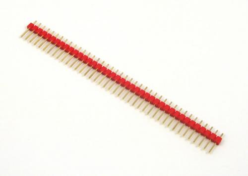Male Strip 2,54 - 40 pin - Red