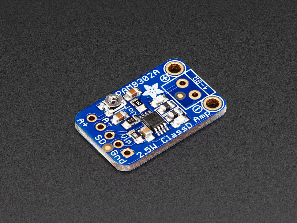 Mono 2.5W Class D Audio Amplifier - PAM8302