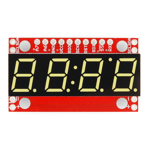 7-Segment Serial Display - White