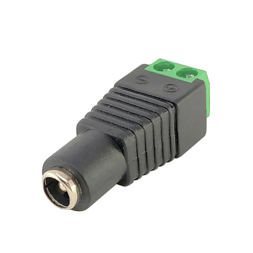 DC Power Jack - Female Connector with 2 pin Screw Terminal