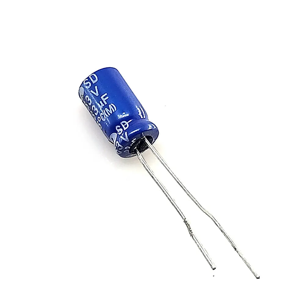33uF 63V Through Hole Electrolytic Capacitor (Pack of 2)