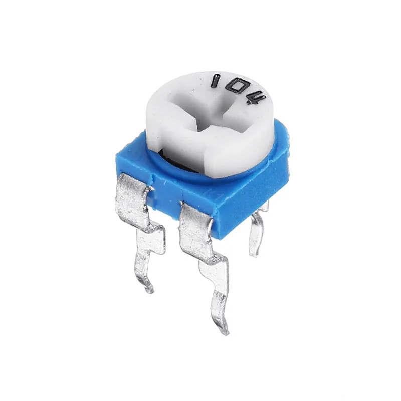 100K Ohm RM065 Trimpot Trimmer Potentiometer (Pack of 2)