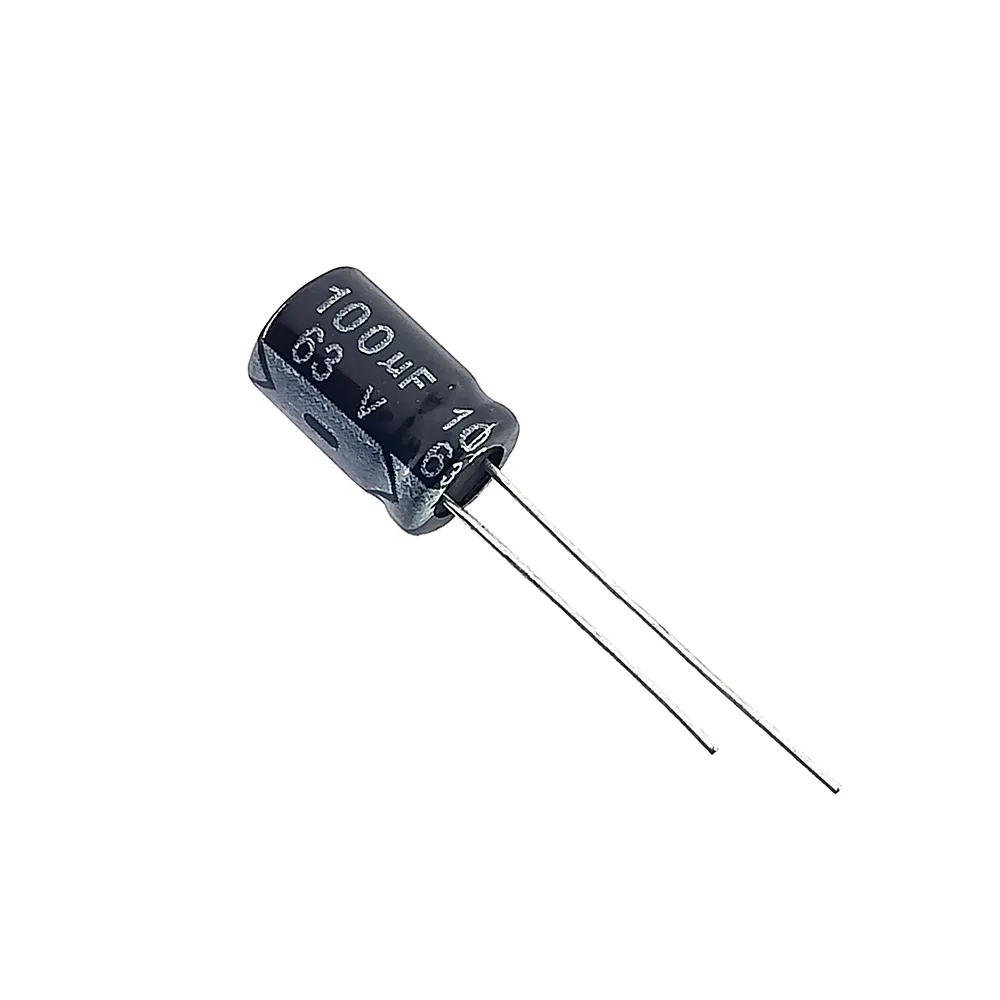 100uF 63V Through Hole Electrolytic Capacitor (Pack of 3)