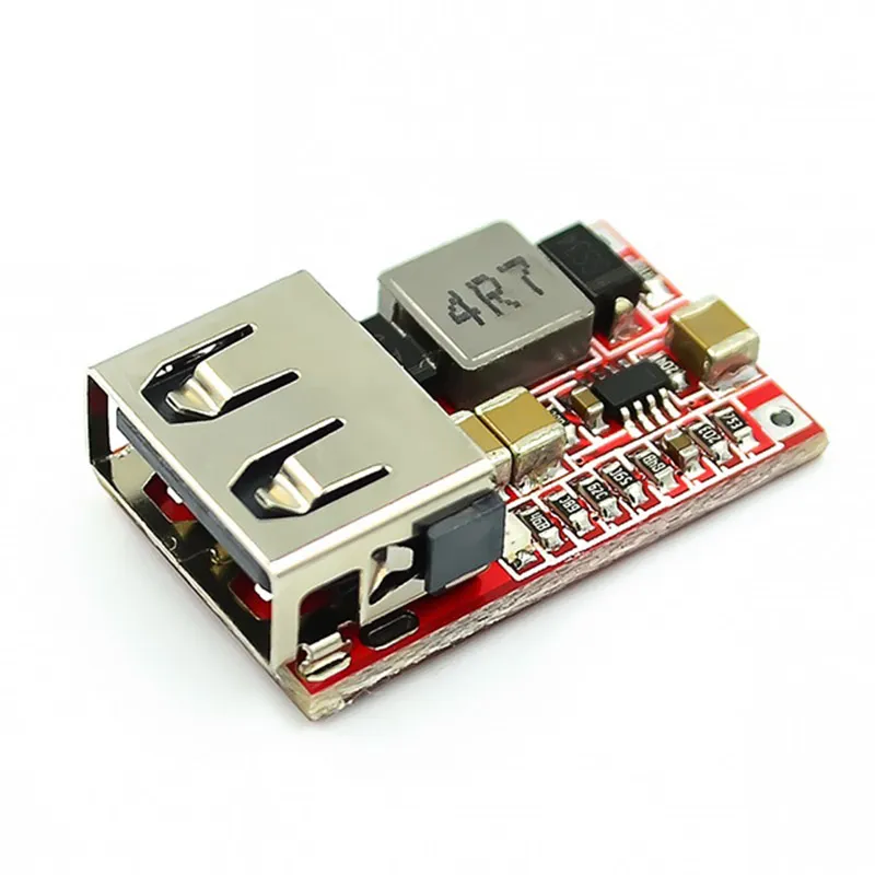 DC to DC 6-24V to 5V USB Output Step Down Power Charger with Adjustable Buck Converter
