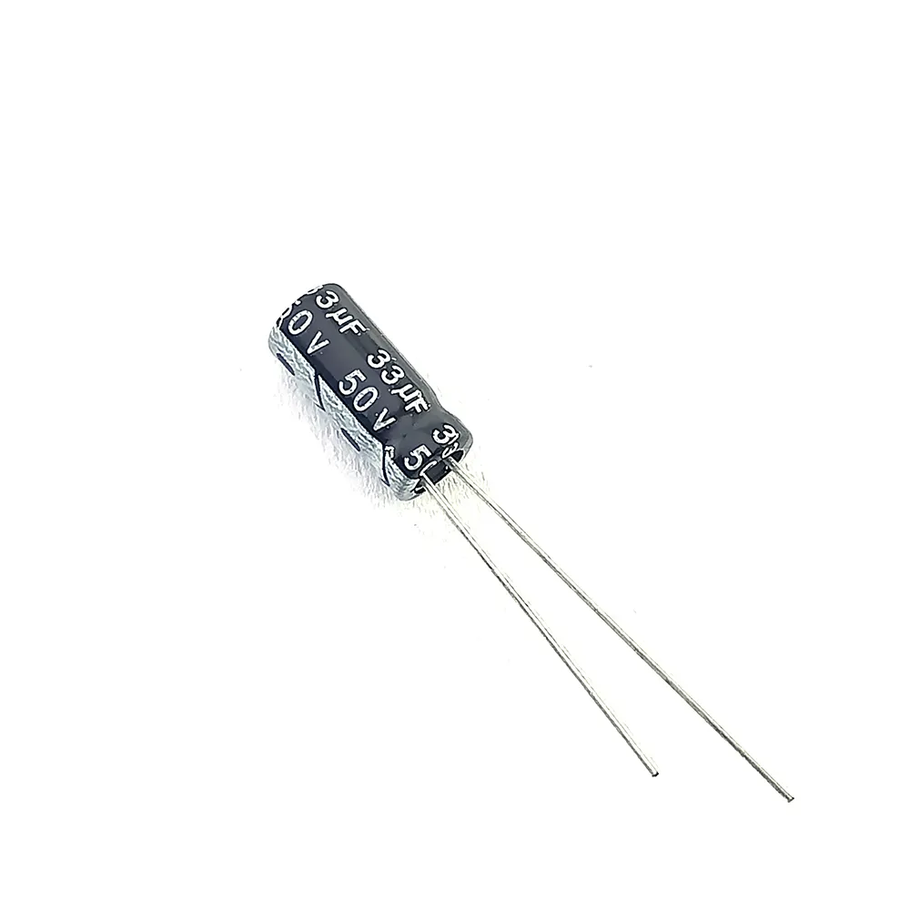 33uF 50V Through Hole Electrolytic Capacitor (Pack of 3)