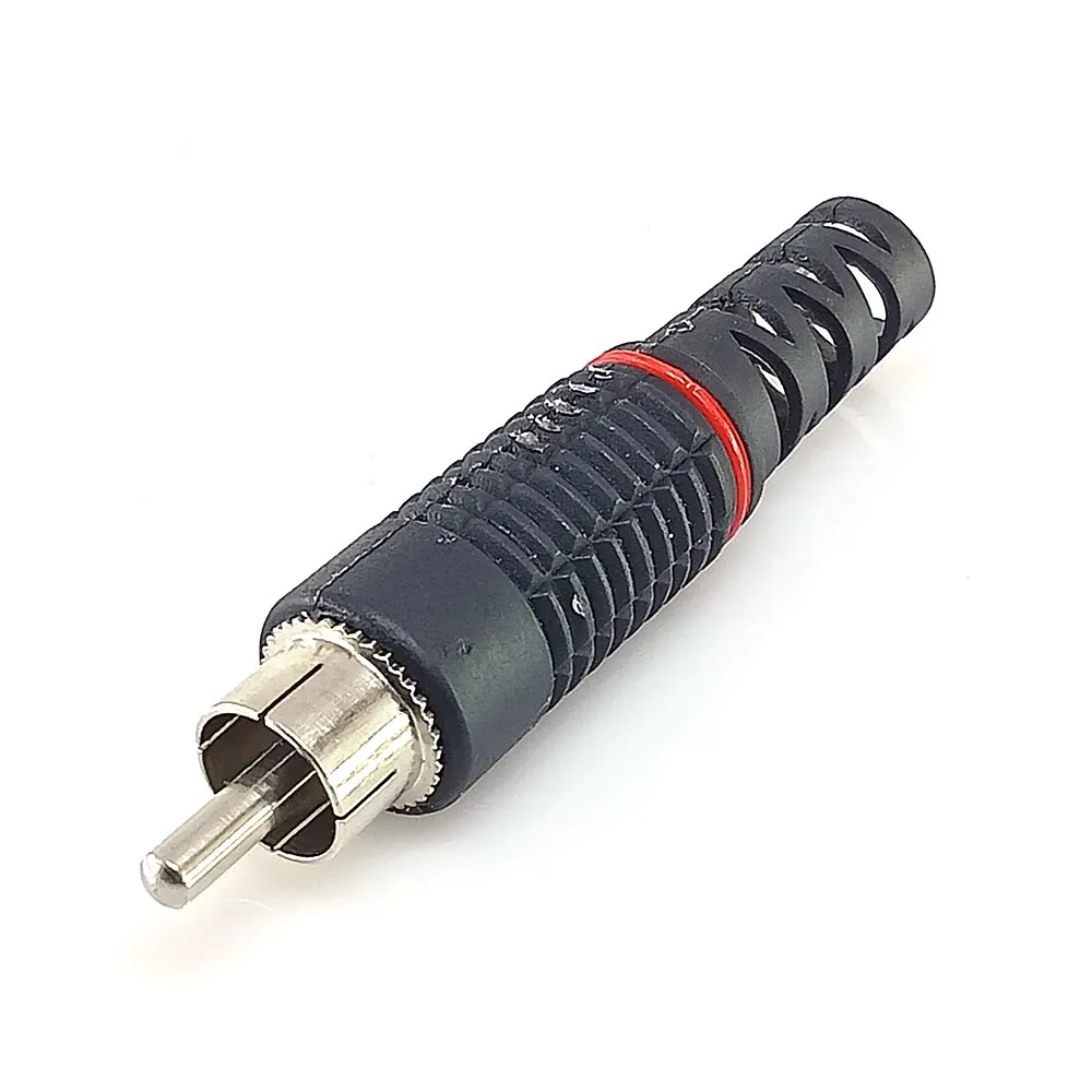 RCA Plug Male (Black)
