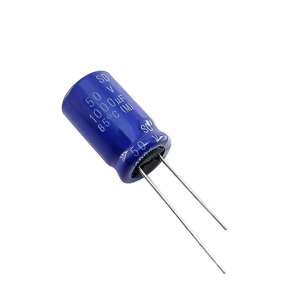 1000uF 50V Through Hole Electrolytic Capacitor