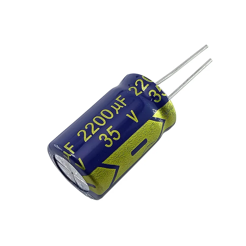2200uF 35V Through Hole Electrolytic Capacitor