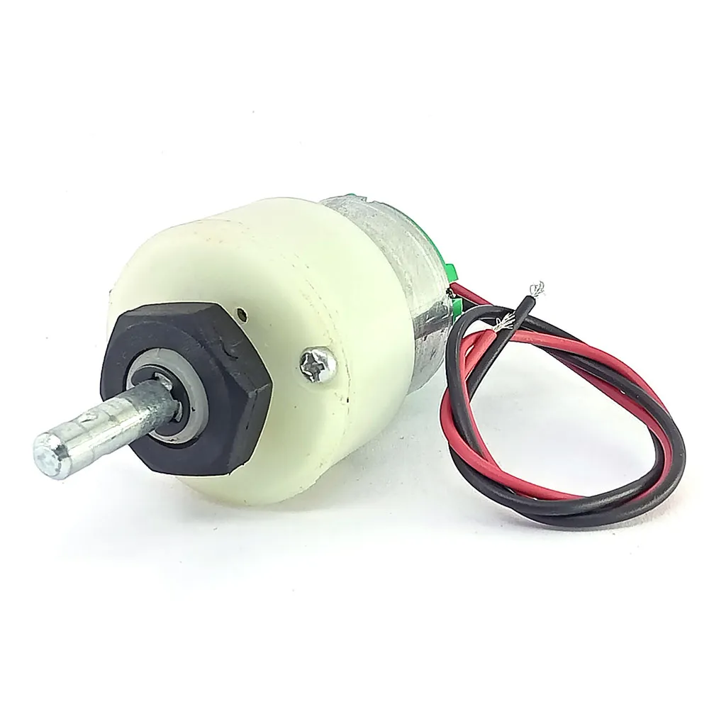 45 RPM - 12V Centre Shaft DC Geared Motor