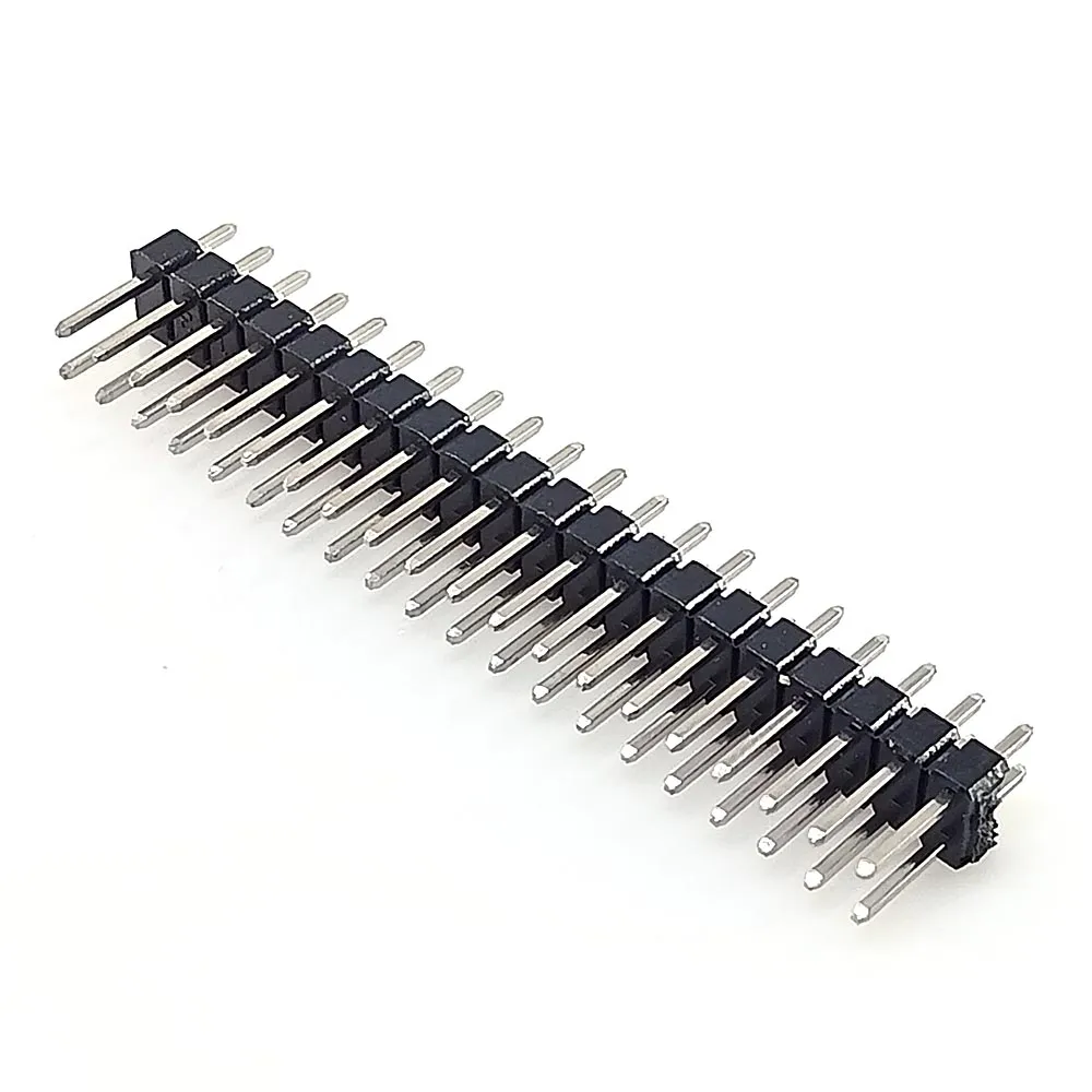 2x20 Pin 2.54mm Pitch Male Berg Strip