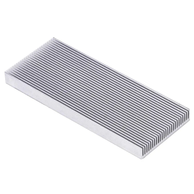 Aluminium Heat sink for High Power LED Amplifier (100 x 40 x 8 mm)
