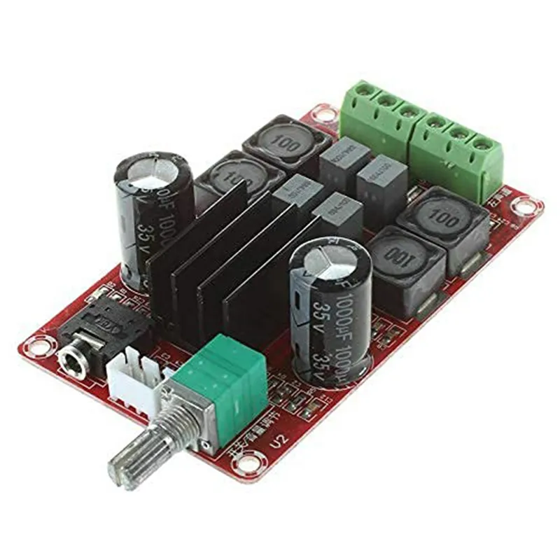 XH-M189 2x50W High-end Digital Amplifier Board DC24V TPA3116D2 Dual-channel Stereo